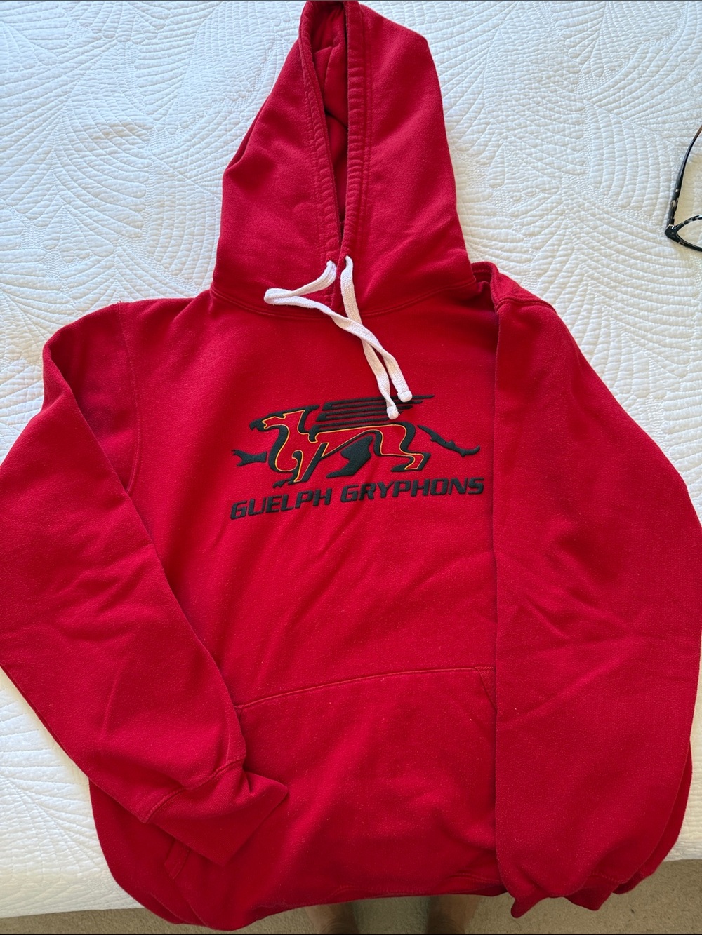 University of Guelph Gryphons Red Pullover Hoodie